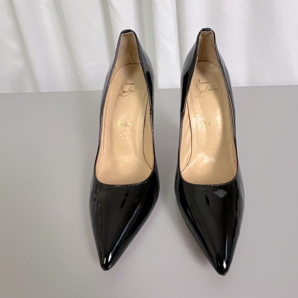 CHRISTIAN LOUBOUTIN SO KATE WOMENS BLACK STILETTOS SIZE 40 (10) - Picture 15 of 15